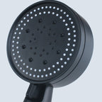 Plastic Showerhead Adjustable Spray Pattern Handheld Showerhead