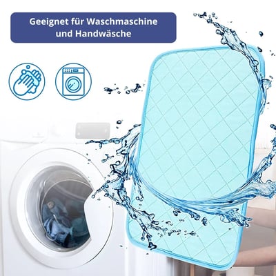 Cooling mat for pets with non-toxic self-cooling gel