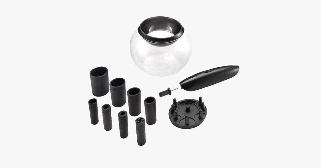 Makeup Brush Cleaning Bowl – Quick Clean & Dry!