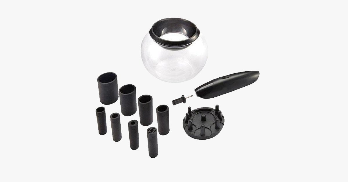 Makeup Brush Cleaning Bowl – Quick Clean & Dry!