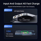 Transparent Magnetic Mini Wireless Power Bank
