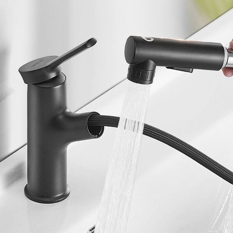 Modern Design Bathroom Faucet Single Lever Mixer with Water Hose