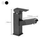 Modern Design Bathroom Faucet Single Lever Mixer with Water Hose