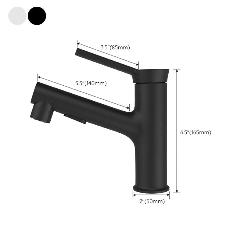Modern Design Bathroom Faucet Single Lever Mixer with Water Hose