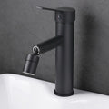 Modern Sink Faucet Copper Lever Handle Low Arc Pull Out Sink Faucet