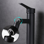 Modern Sink Faucet Copper Lever Handle Low Arc Pull Out Sink Faucet