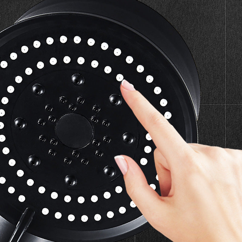 Plastic Handheld Showerhead Bathroom Adjustable Spray Pattern Showerhead