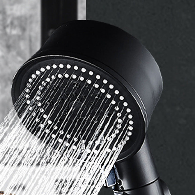 Plastic Handheld Showerhead Bathroom Adjustable Spray Pattern Showerhead