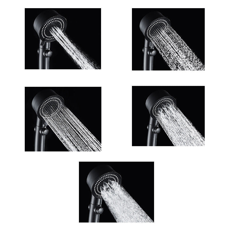 Plastic Handheld Showerhead Bathroom Adjustable Spray Pattern Showerhead