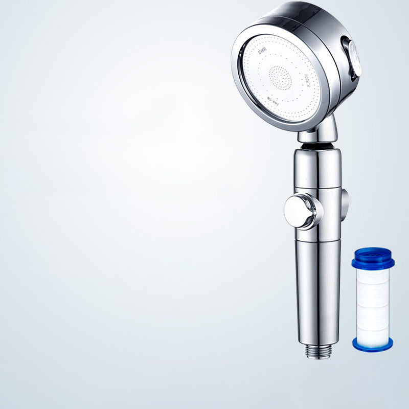 Contemporary Style Showerhead Metal Bathroom Handheld Shower