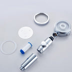 Contemporary Style Showerhead Metal Bathroom Handheld Shower