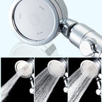 Contemporary Style Showerhead Metal Bathroom Handheld Shower
