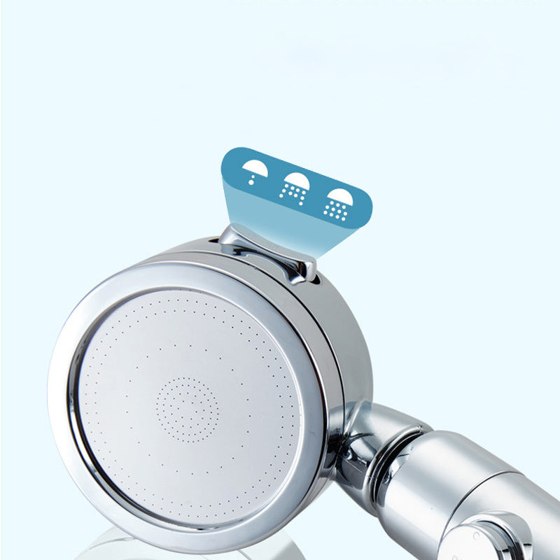 Contemporary Style Showerhead Metal Bathroom Handheld Shower