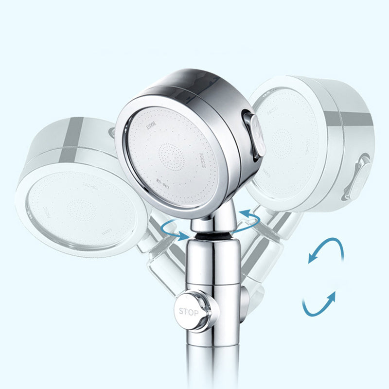 Contemporary Style Showerhead Metal Bathroom Handheld Shower