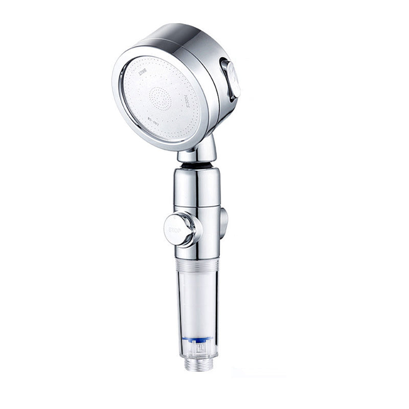 Contemporary Style Showerhead Metal Bathroom Handheld Shower