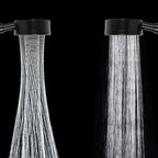 Contemporary Shower Head Metal Wall Mounted Handheld Shower Head
