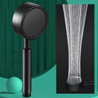 Contemporary Shower Head Metal Wall Mounted Handheld Shower Head