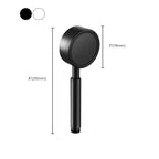 Contemporary Shower Head Metal Wall Mounted Handheld Shower Head