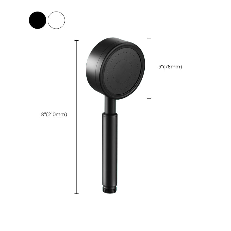 Contemporary Shower Head Metal Wall Mounted Handheld Shower Head