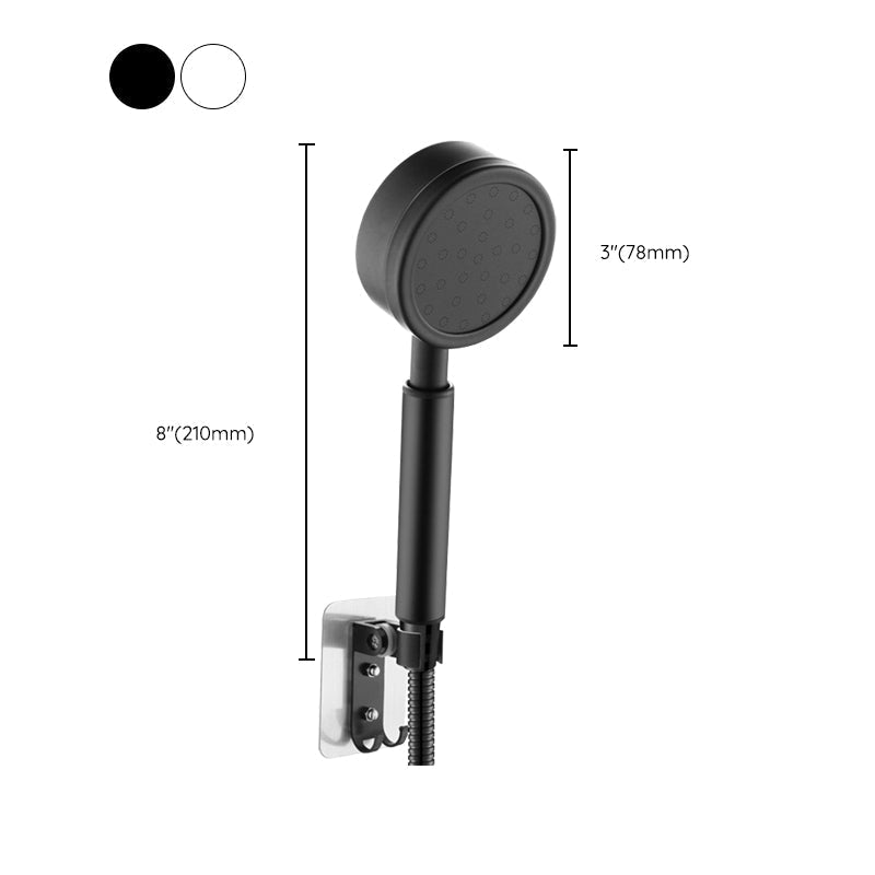Contemporary Shower Head Metal Wall Mounted Handheld Shower Head