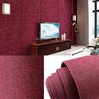 Contemporary wall cladding with padded 1-piece peel and stick panel