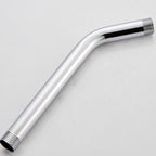 Silver Square Double Shower Head Modern Water Filtration Wall-Mounted Shower Head