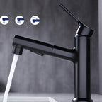Round Vessel Sink Bathroom Faucet Simple Style Faucet with Brass Material