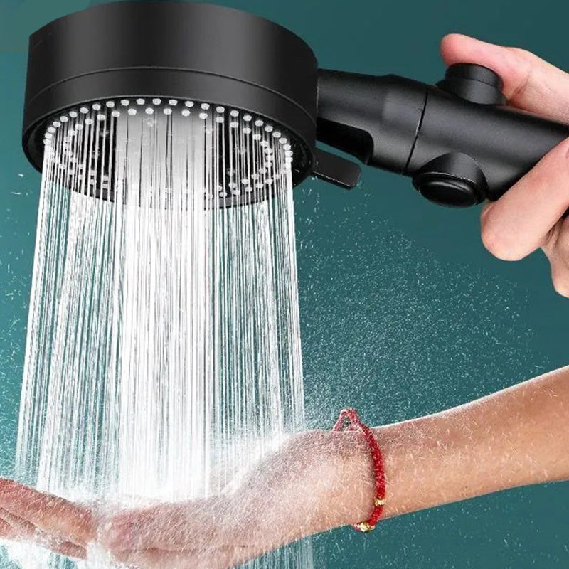 Plastic head shower head bathroom handheld shower head with adjustable spray pattern