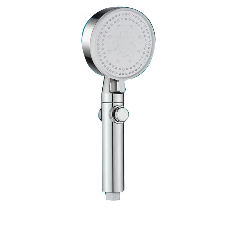 Plastic head shower head bathroom handheld shower head with adjustable spray pattern