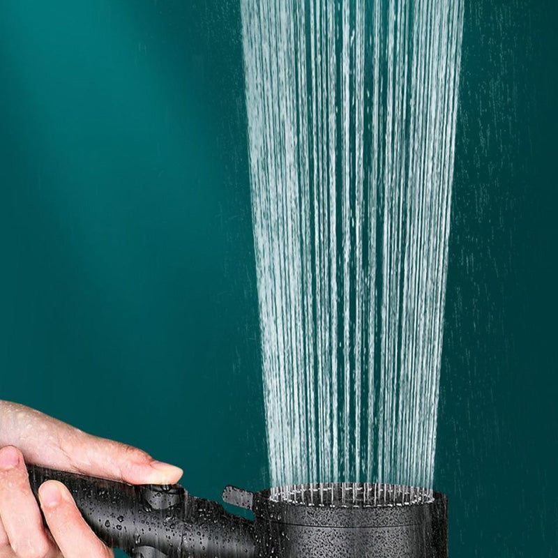 Plastic head shower head bathroom handheld shower head with adjustable spray pattern
