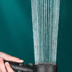 Plastic head shower head bathroom handheld shower head with adjustable spray pattern