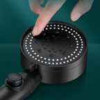 Plastic head shower head bathroom handheld shower head with adjustable spray pattern
