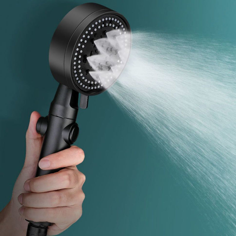 Plastic head shower head bathroom handheld shower head with adjustable spray pattern
