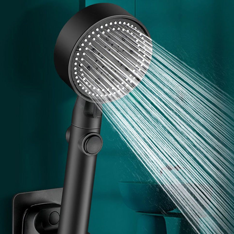 Plastic head shower head bathroom handheld shower head with adjustable spray pattern