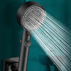 Plastic head shower head bathroom handheld shower head with adjustable spray pattern
