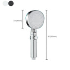 Plastic head shower head bathroom handheld shower head with adjustable spray pattern