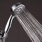 Handheld Shower Head with Hose 4-Sprays Wall Mounted Shower Head