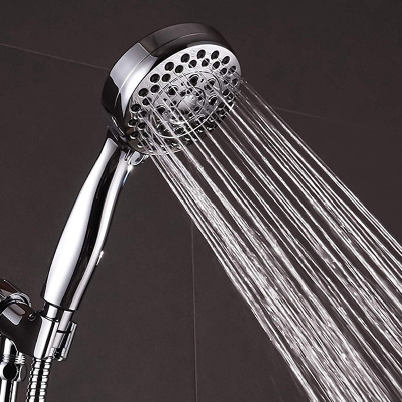 Handheld Shower Head with Hose 4-Sprays Wall Mounted Shower Head