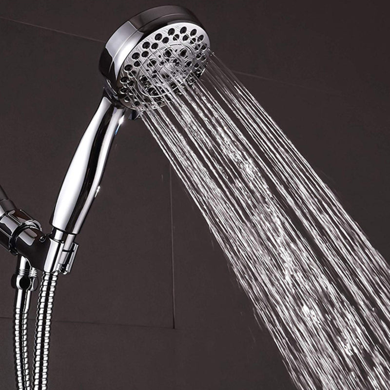 Handheld Shower Head with Hose 4-Sprays Wall Mounted Shower Head