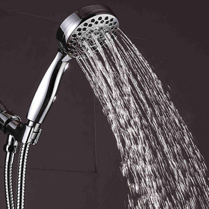 Handheld Shower Head with Hose 4-Sprays Wall Mounted Shower Head