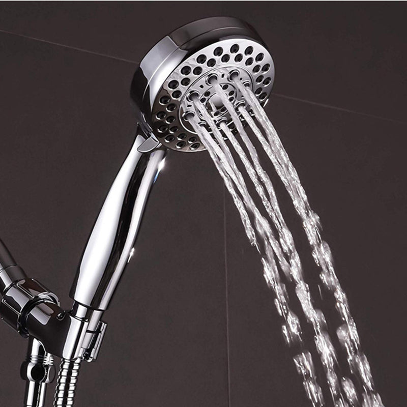 Handheld Shower Head with Hose 4-Sprays Wall Mounted Shower Head