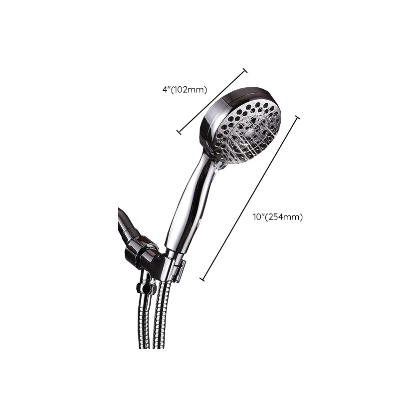 Handheld Shower Head with Hose 4-Sprays Wall Mounted Shower Head