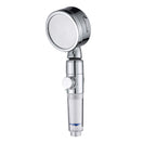 Modern Handheld Shower Head Silver Round Standard Shower Heads