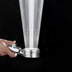 Modern Handheld Shower Head Silver Round Standard Shower Heads
