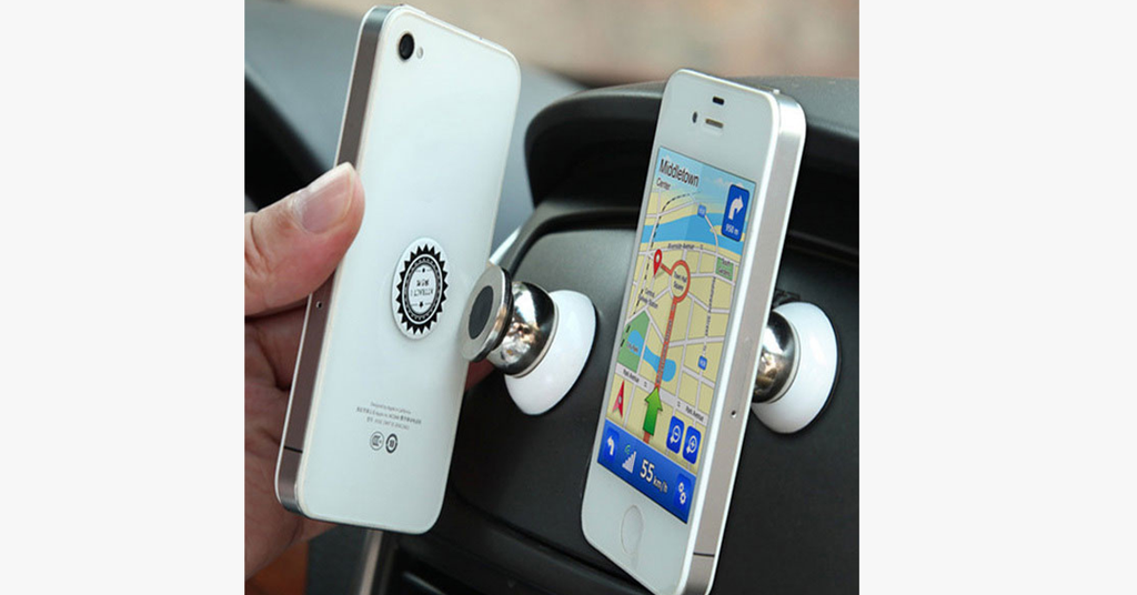 360-Degree Magnetic Car Mount – Keep your phone in place!