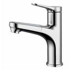 Modern Style Extendable Ship Faucet Copper Single Handle Sink Faucet for the Bathroom