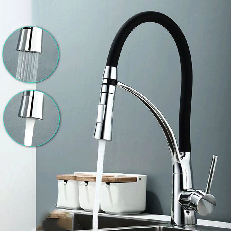 Modern 1-Hand Faucets Copper Touchless with Water Dispenser Standard Kitchen Faucet