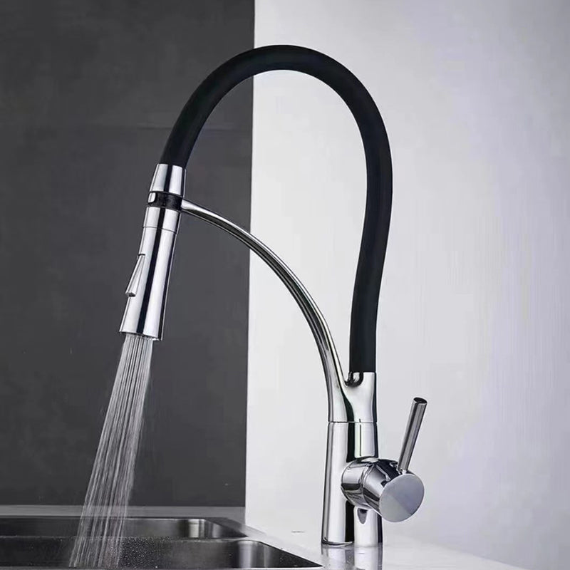 Modern 1-Hand Faucets Copper Touchless with Water Dispenser Standard Kitchen Faucet