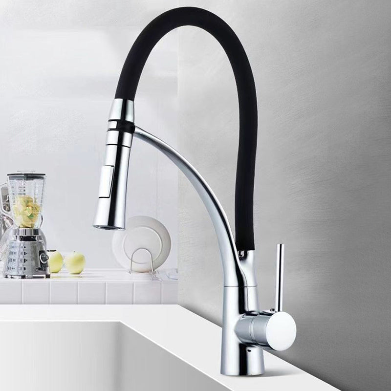 Modern 1-Hand Faucets Copper Touchless with Water Dispenser Standard Kitchen Faucet