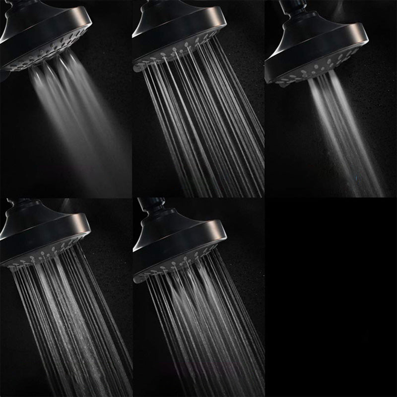 Round metal shower head Traditional adjustable spray pattern shower head